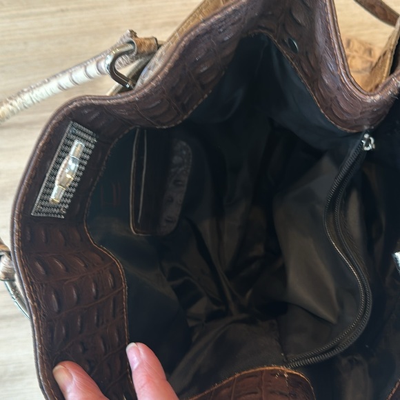 🇮🇹Alligator Large Tote w/Strap🇮🇹 - Picture 6 of 10